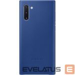 Tagakaaned Samsung  Galaxy Note 10 Leather Cover Blue