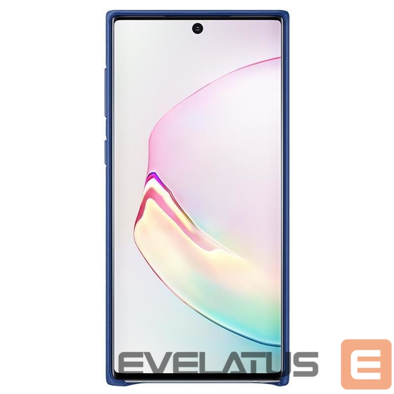 Tagakaaned Samsung Galaxy Note 10 Leather Cover Blue