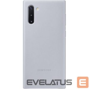 Tagakaaned Samsung  Galaxy Note 10 Leather Cover Gray