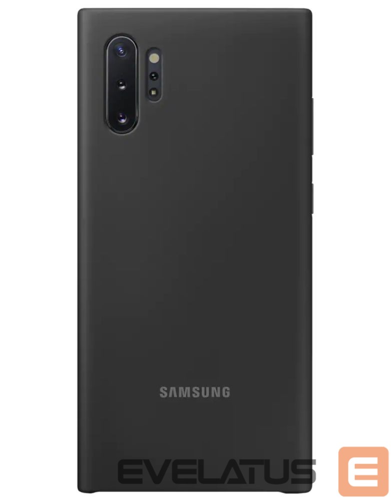 Tagakaaned Samsung - Galaxy Note 10 Silicone Cover Black