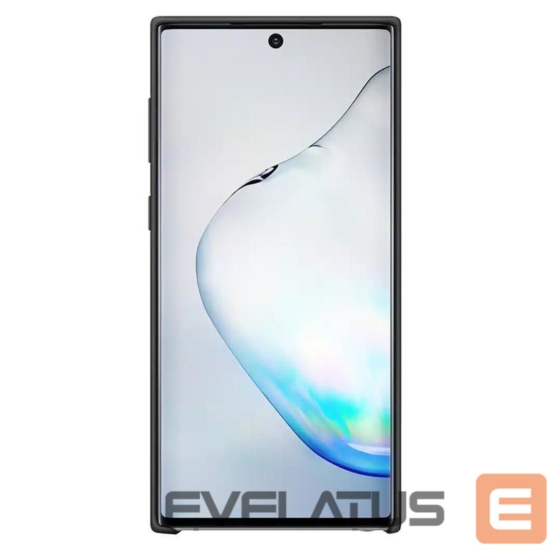 Tagakaaned Samsung - Galaxy Note 10 Silicone Cover Black