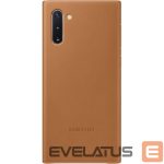 Tagakaaned Samsung  Galaxy Note 10 Leather Cover Camel
