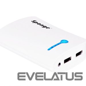 Väline aku Sponge  Power bank Energy 8400 White