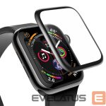 Kaitseklaasid Baseus Apple Baseus 0.23mm curved-screen tempered glass 38mm for Apple Watch Black (SGAPWA4-C01) 
