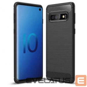 Tagakaaned iLike Samsung Samsung Galaxy Note 10 Back Case CARBON Black