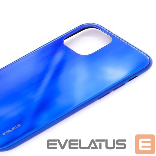 Tagakaaned Evelatus Apple iPhone 11 Pro Water Ripple Full Color Electroplating Tempered Glass Blue