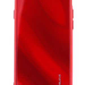 Tagakaaned Evelatus Apple iPhone 7/8 Water Ripple Gradient Color Anti-Explosion Tempered Glass Case Gradient Red-Black