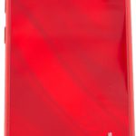 Tagakaaned Evelatus Samsung Galaxy A10 Water Ripple Full Color Electroplating Tempered Glass Case Red