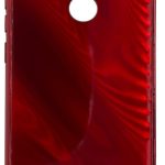 Tagakaaned Evelatus Xiaomi Note 7 Water Ripple Full Color Electroplating Tempered Glass Case Red