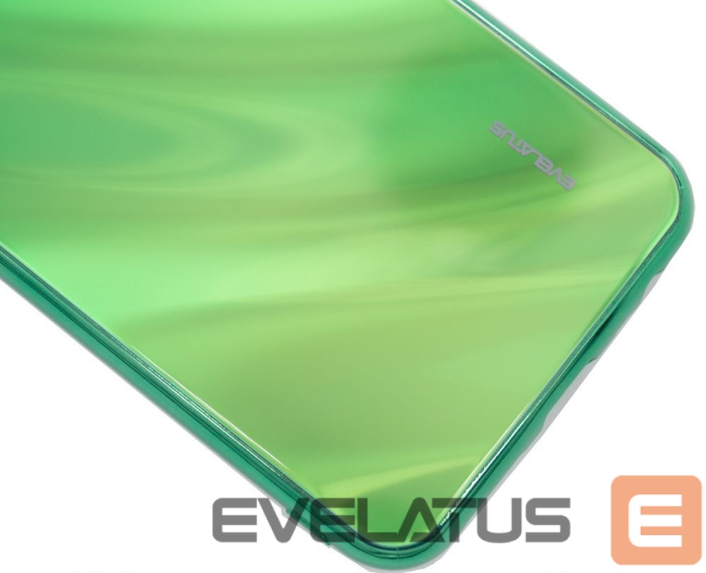 Tagakaaned Evelatus Xiaomi Redmi 8 Water Ripple Full Color Electroplating Tempered Glass Green