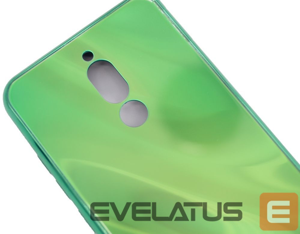Tagakaaned Evelatus Xiaomi Redmi 8 Water Ripple Full Color Electroplating Tempered Glass Green