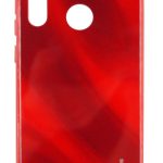 Tagakaaned Evelatus Xiaomi Xiaomi Redmi Note 8 / Redmi Note 8 2021 Water Ripple Full Color Electroplating Tempered Glass Case Red