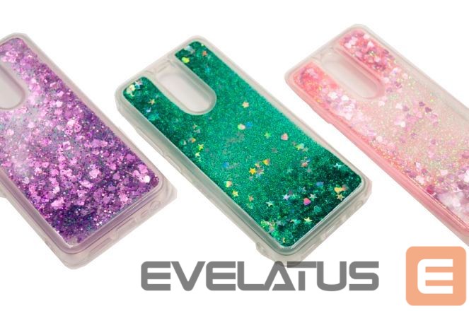 Tagakaaned Evelatus Xiaomi Redmi 8 Shining Quicksand Case Pink
