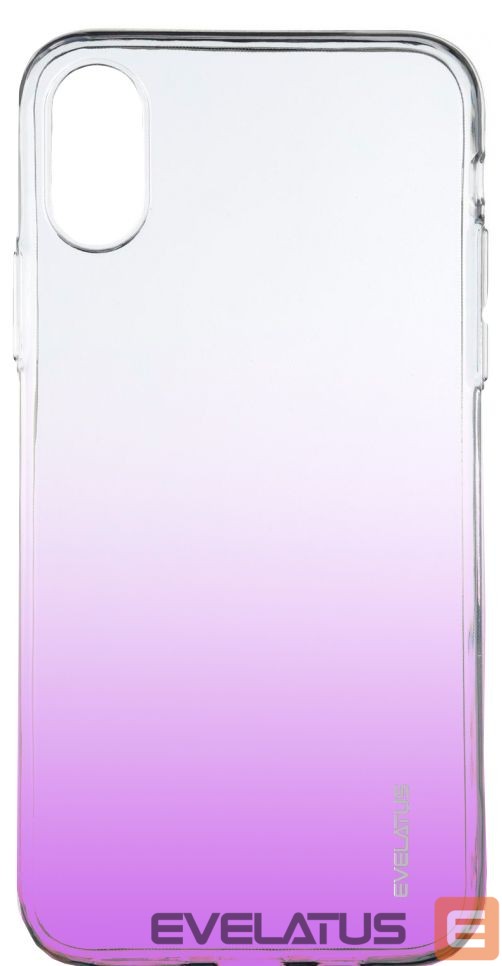 Tagakaaned Evelatus Apple iPhone X/XS Gradient TPU Case Purple