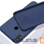 Tagakaaned Evelatus Samsung Galaxy S10 Nano Silicone Case Soft Touch TPU Dark Blue