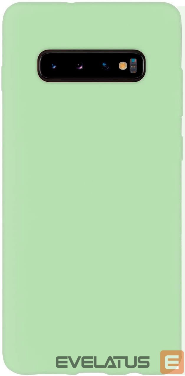 Tagakaaned Evelatus Samsung Galaxy S10 Nano Silicone Case Soft Touch TPU Mint