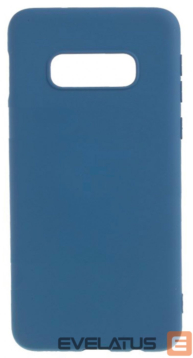 Tagakaaned Evelatus Samsung Galaxy S10e Nano Silicone Case Soft Touch TPU Dark Blue