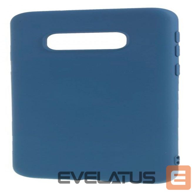 Tagakaaned Evelatus Samsung Galaxy S10e Nano Silicone Case Soft Touch TPU Dark Blue