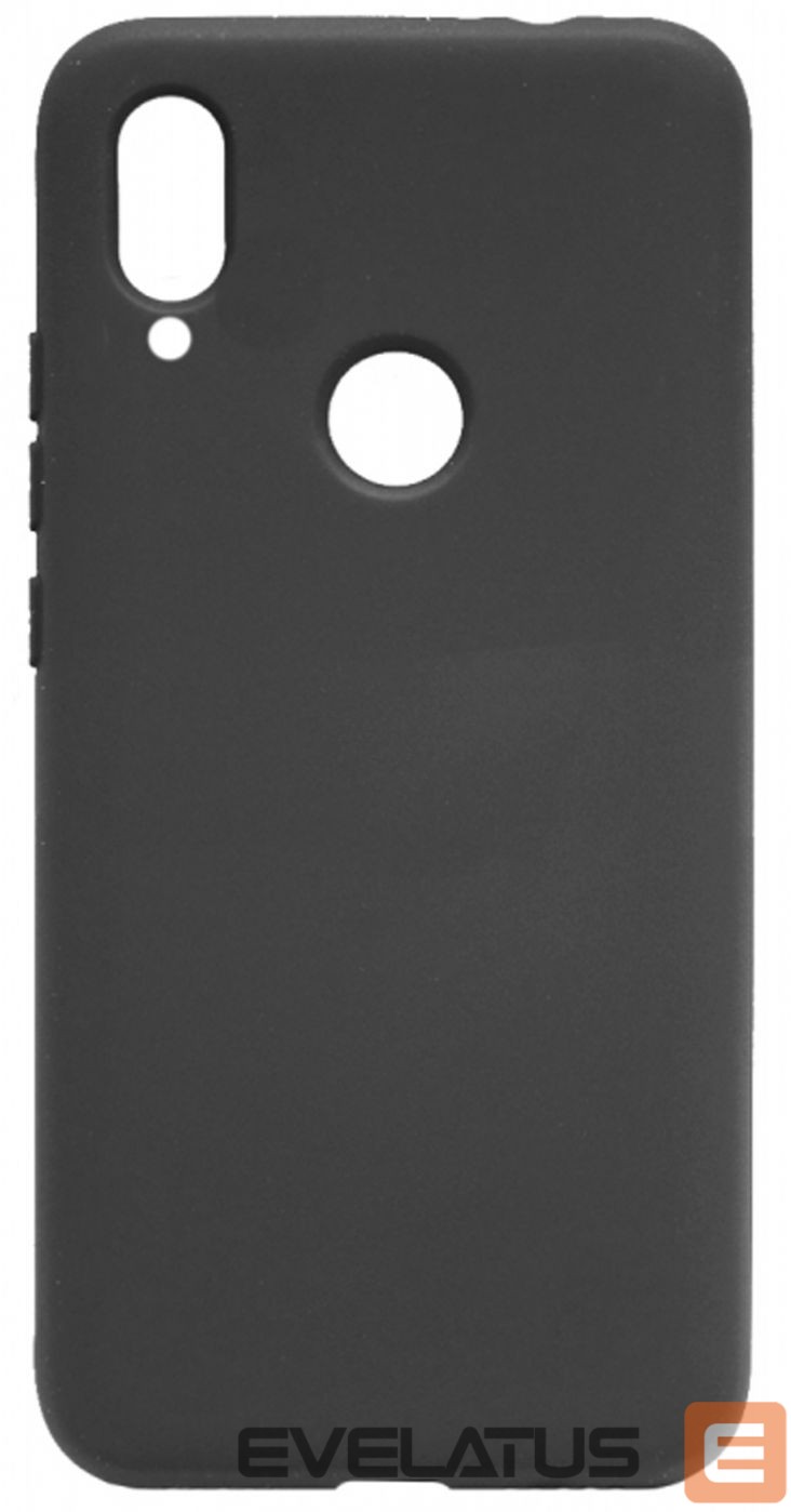 Tagakaaned Evelatus Xiaomi Redmi 7 Nano Silicone Case Soft Touch TPU Black