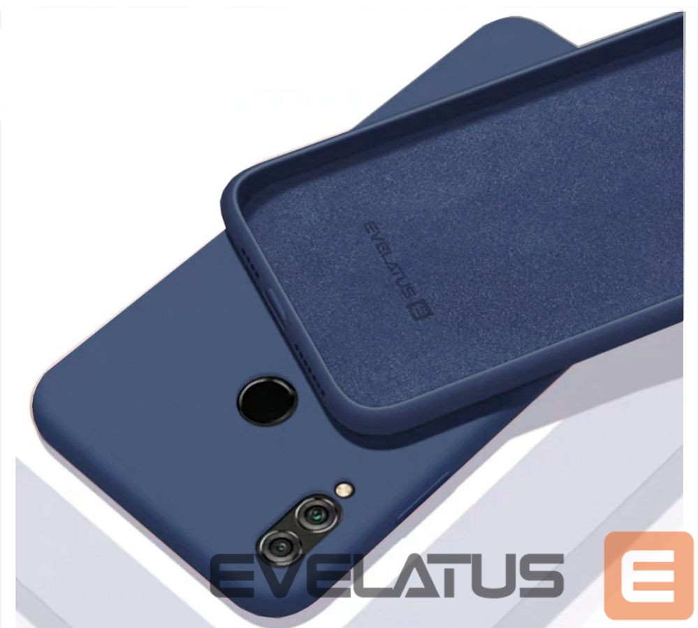 Tagakaaned Evelatus Xiaomi Redmi 7a Nano Silicone Case Soft Touch TPU Dark Blue
