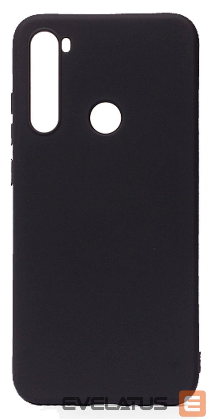 Tagakaaned Evelatus Xiaomi Redmi Note 8 / Redmi Note 8 2021 Nano Silicone Case Soft Touch TPU Black