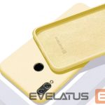 Tagakaaned Evelatus Xiaomi Mi 9 Lite Soft Silicone Yellow
