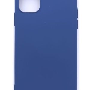 Tagakaaned Evelatus Apple iPhone 11 Pro Max Nano Silicone Case Soft Touch TPU Dark Blue