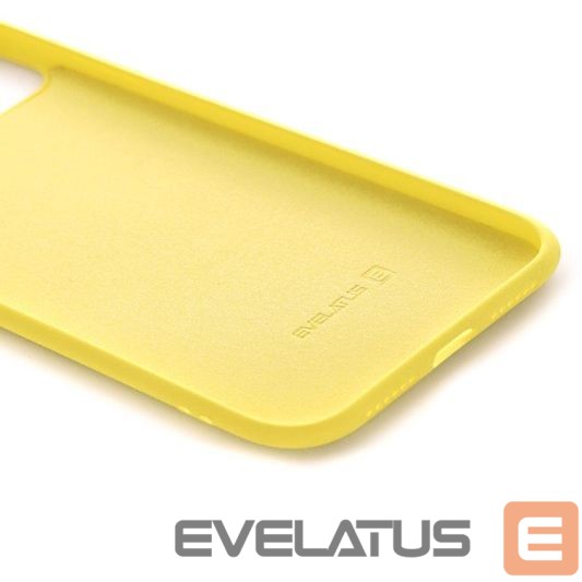 Tagakaaned Evelatus Apple iPhone 11 Pro Max Nano Silicone Case Soft Touch TPU Yellow
