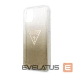 Tagakaaned Guess Apple iPhone 11 Pro Solid Glitter Cover Gold