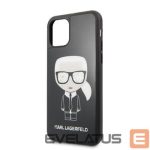 Tagakaaned Guess Apple iPhone 11 Pro Glitter Iconic Body Cover Black