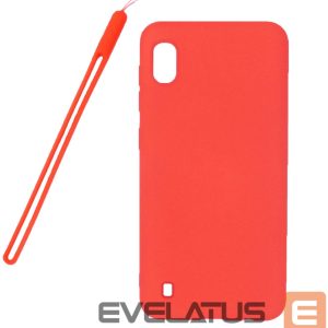 Tagakaaned Evelatus Samsung Galaxy A10 Nano Silicone Case Soft Touch TPU Red