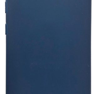Tagakaaned Evelatus Samsung Galaxy A10 Soft Touch Silicone Case with Strap Dark Blue