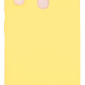Tagakaaned Evelatus Samsung A20e Soft Touch Silicone Case with Strap Yellow