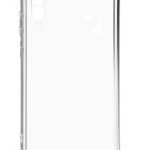 Tagakaaned Evelatus Samsung Galaxy A50 Silicone Transparent with Necklace TPU Strap Silver