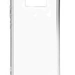 Tagakaaned Evelatus Samsung Galaxy S10e Silicone Transparent with Necklace TPU Strap Silver