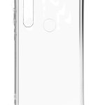 Tagakaaned Evelatus Xiaomi Xiaomi Redmi Note 8 / Redmi Note 8 2021 Silicone Transparent with Necklace TPU Strap Space Gray