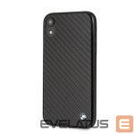 Tagakaaned BMW Apple iPhone XR Signature Hard Case Real Carbon Black