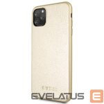 Tagakaaned Guess Apple iPhone 11 Pro Max Iridescent PU Hard Case Gold