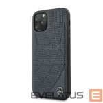 Tagakaaned Mercedes-Benz Apple iPhone 11 Pro Quilted Genyine Leather Blue