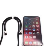 Tagakaaned Evelatus Samsung A40 Case with rope Black Transparent