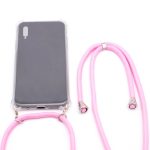 Tagakaaned Evelatus Samsung A40 Case with rope Pink Transparent