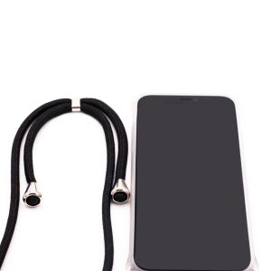 Tagakaaned Evelatus Samsung A50 Case with rope Black Transparent