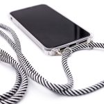 Tagakaaned Evelatus Apple iPhone 11 Silicone Transparent with Necklace TPU Strap Transparent