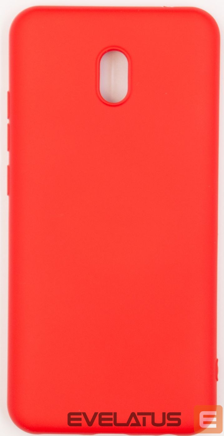 Tagakaaned Evelatus Xiaomi Redmi 8a Nano Silicone Case Soft Touch TPU Red