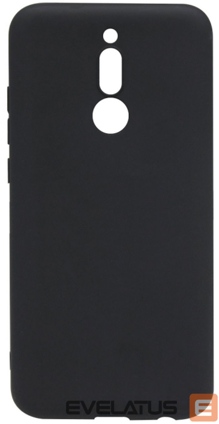 Tagakaaned Evelatus Xiaomi Redmi 8 Soft Touch Silicone Black