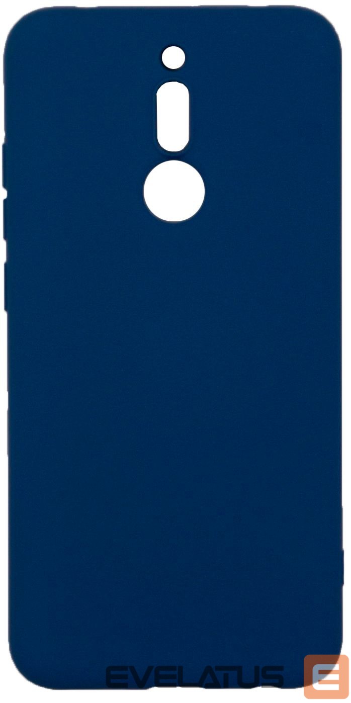 Tagakaaned Evelatus Xiaomi Redmi 8 Nano Silicone Case Soft Touch TPU Blue