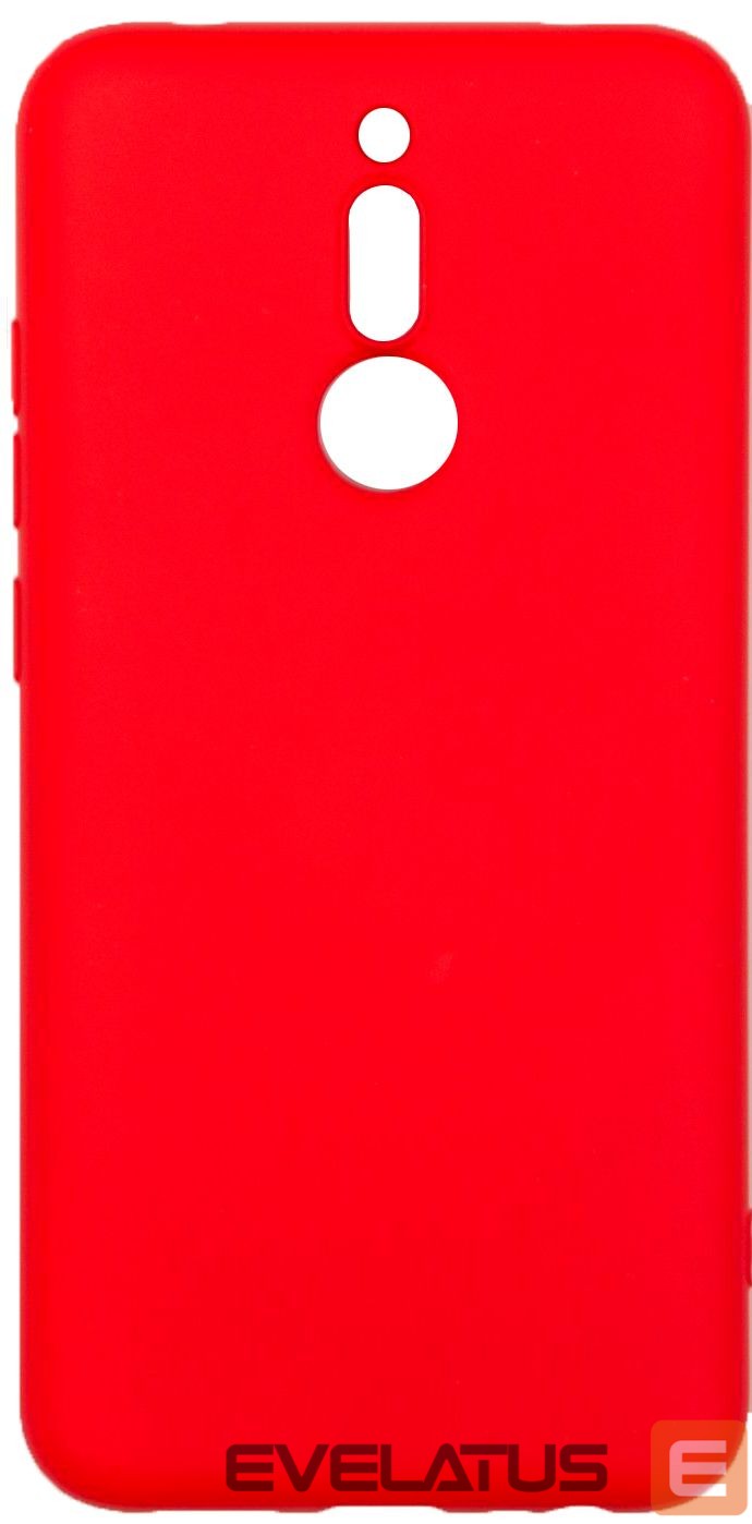 Tagakaaned Evelatus Xiaomi Redmi 8 Nano Silicone Case Soft Touch TPU Red