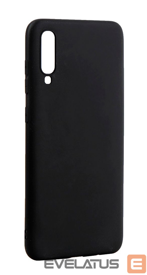 Tagakaaned Evelatus Samsung Galaxy A70s Nano Silicone Case Soft Touch TPU Black