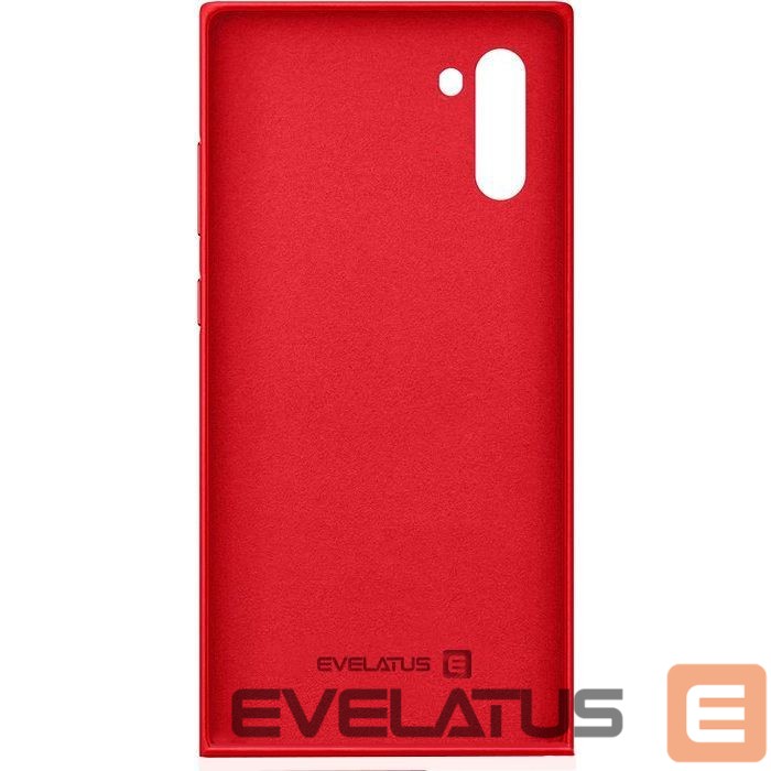 Tagakaaned Evelatus Samsung Note 10 Nano Silicone Case Soft Touch TPU Red