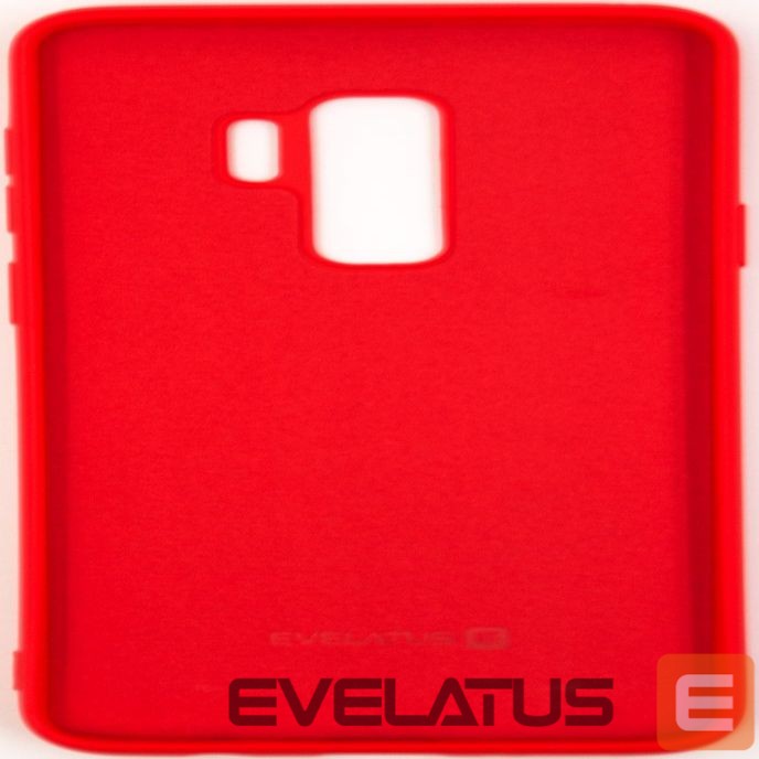 Tagakaaned Evelatus Samsung Galaxy S9 Plus Nano Silicone Case Soft Touch TPU Red